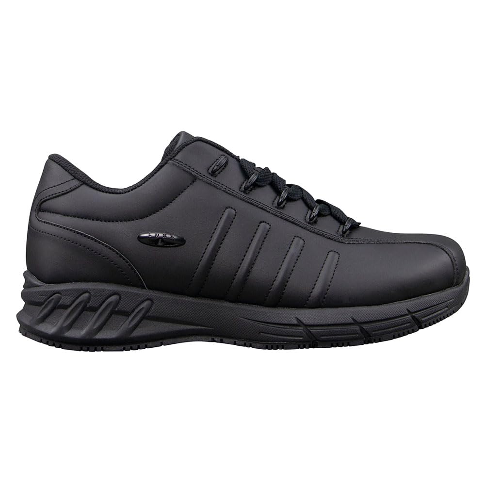 Lugz Women's Grapple Slip-Resistant Work Shoe, Black, 9 M US