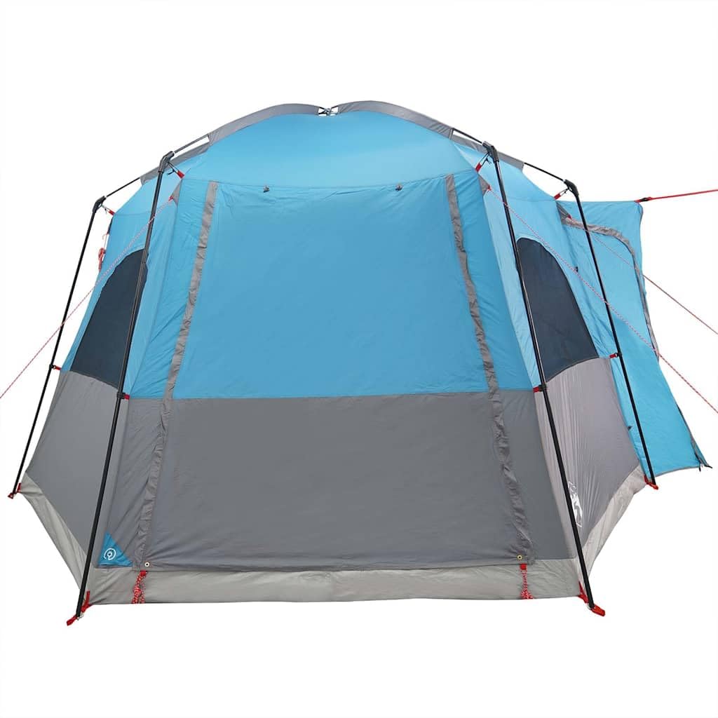 Tenda per auto 4 persone impermeabile verde, facile da montare accessorio da campeggio per auto con rivestimento in poliestere PU e cuciture nastrate per interni asciutti.
