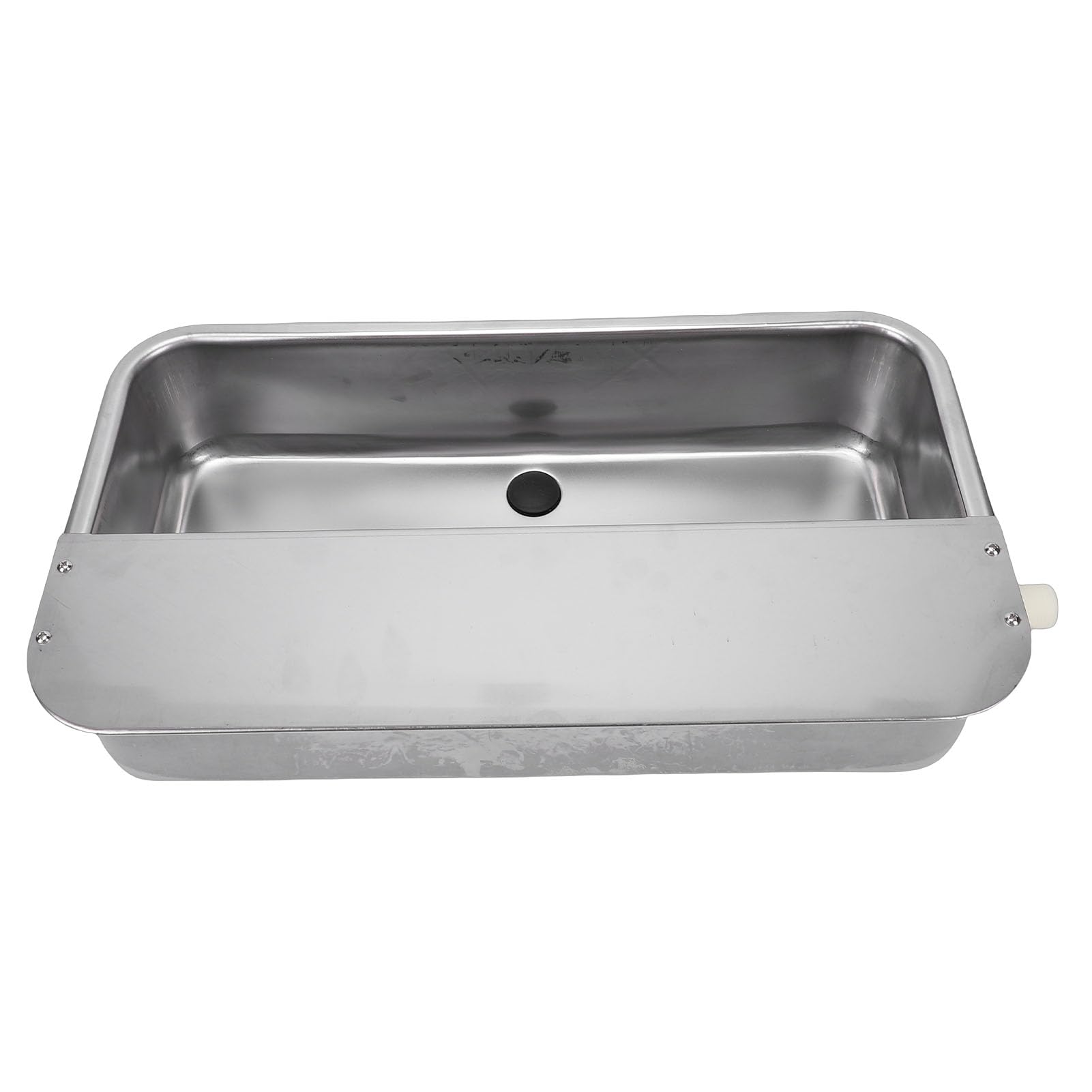 Dispensador Automático de Agua para Ganado, Cuenco de Agua para Mascotas de Llenado Automático Espesado de Acero Inoxidable, Moderno, Fácil de Limpiar, Adecuado para Perros,