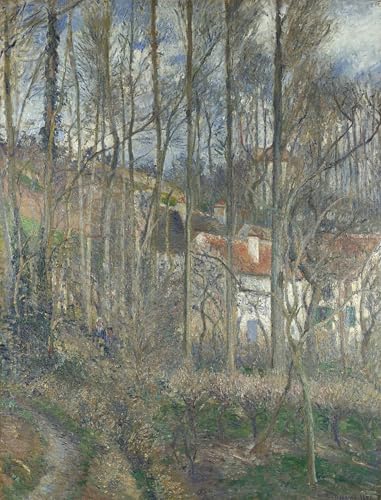 Impression d'affiches Côte des Bœufs Pissarro pour salon élégant