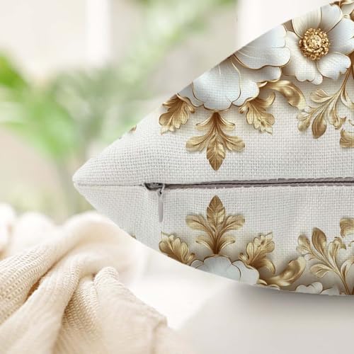 Housse de coussin 80x80cm rose lot de 4 carré pour canapé extérieur