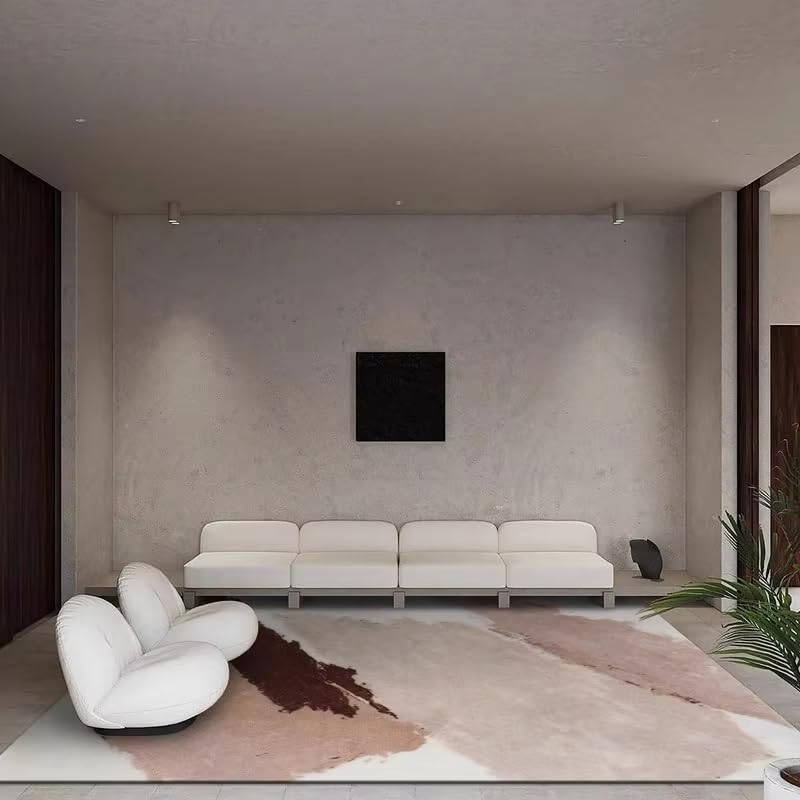 Tapis de salon nordique doux idéal pour la chambre à coucher