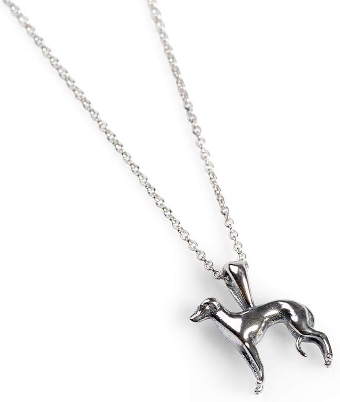 HENRYKA Greyhound Dog Earrings Necklace Jewellery | Whippet Sighthound 925 Sterling Silver Racing Dog Gifts Charms