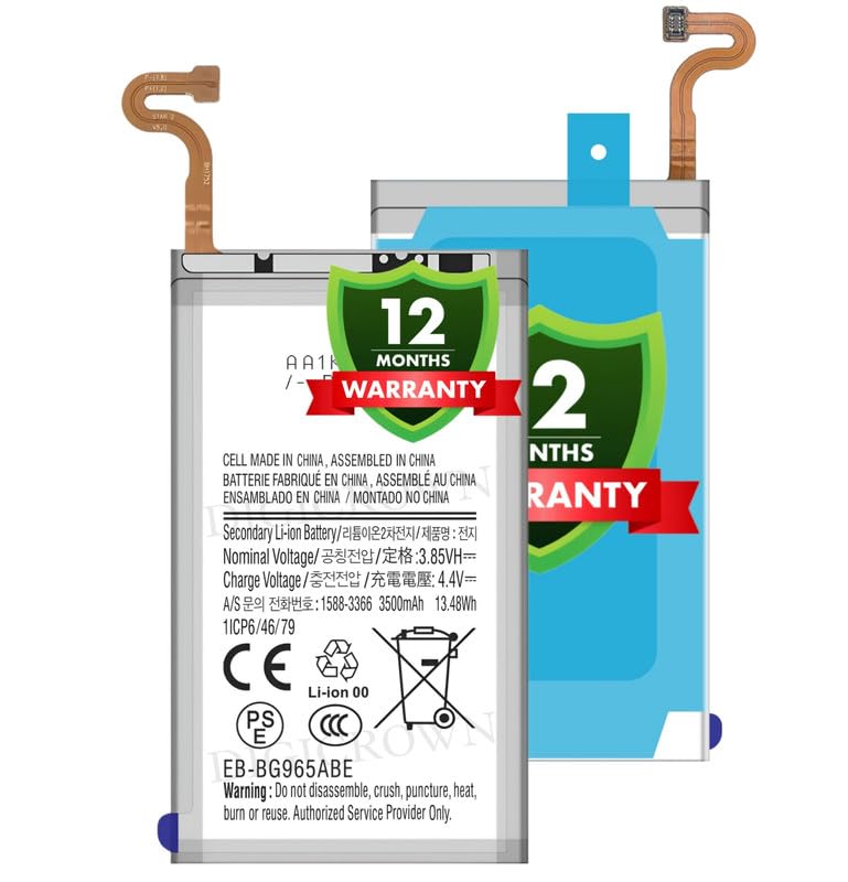 Image of Original EB-BG965ABE Battery Compatible for Samsung Galaxy S9+ S9 Plus - (3500mAh) - 1 Year Warranty