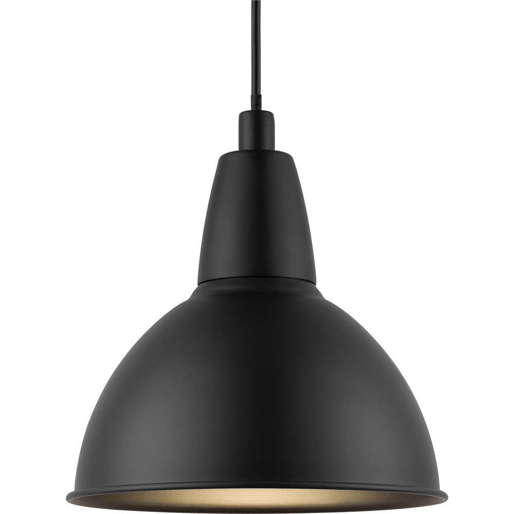 NordluxTrude Indoor Pendant/Ceiling Light Black Metal, E27 40W with Adjustable Cable-Bedroom, Living Room, Kitchen, Office, Bedside or Study. IP20, Class 2 (Double Insulated)