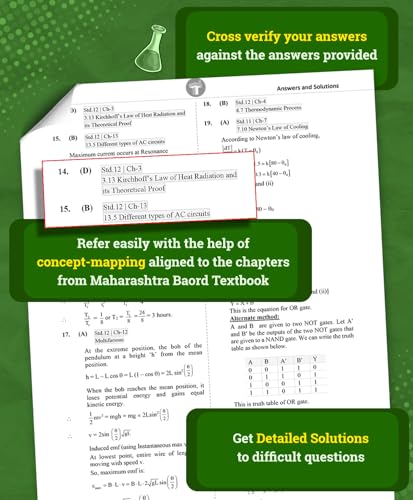 Image of MHT CET Solved Papers for 2026 Exam | MHT-CET Physics, Chemistry & Maths (PCM) Previous Year Questions Papers (PYQ) - 2025 | Includes All 15 Set of ... Score Card & Smart Key (Exam Experts)