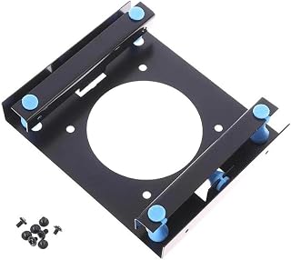 3.5in to 5.25in Mechanical Hard Drive Bracket Shock Absorption Brackets Front Bay Mounting Kit Durable Frame Rack Internal Hard Disk Drive
