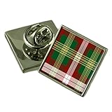 Tartan Ehrennadel Abzeichen Select Gifts Tartan Kanada Nordwest Territorien Silber 925 Ehrennadel Abzeichen