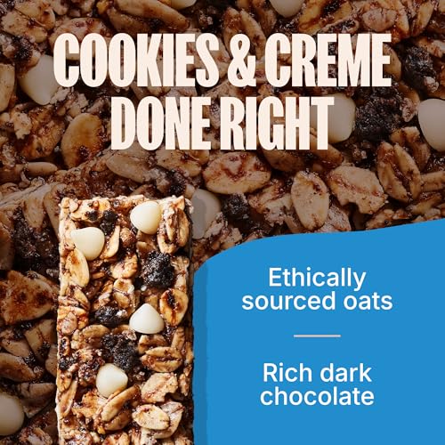 Image of MadeGood Cookies and Creme Chewy Granola Bars, 36-Pack, 0.85 oz Each