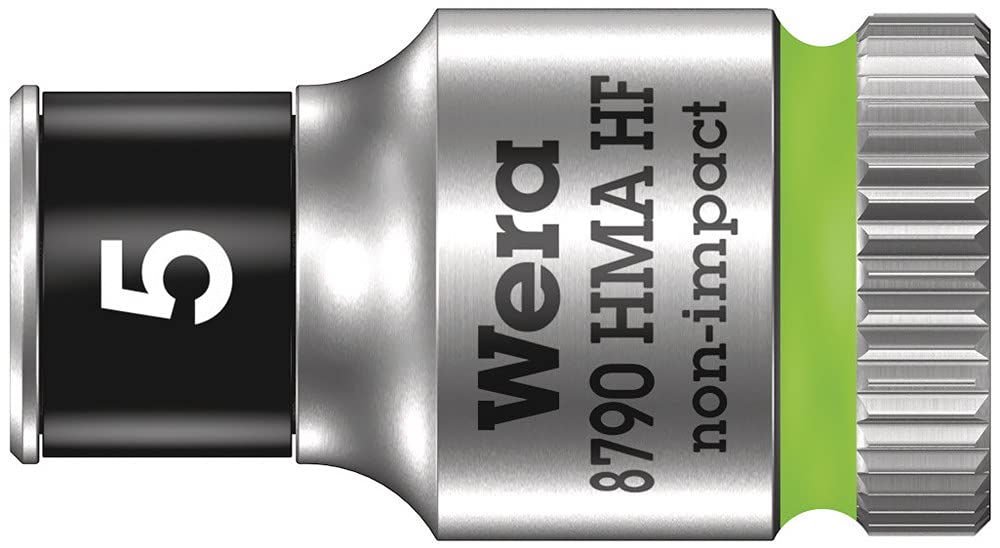 Wera, Belt 1 Kit Zyklop di chiavi a bussola, con attacco da 1/2", con funzione di ritegno, 10 pezzi