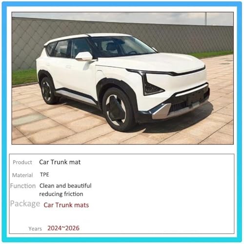 Tapis de coffre Kia EV5 protégeant contre la saleté et l'eau