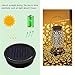 REHOC 1 Pack Big Solar Light Replacement Top for Outdoor Lanterns, More Powerful More Energy Efficient