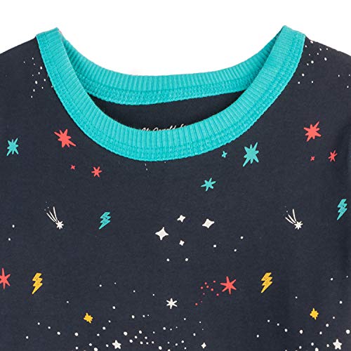Mightly Boys and Girls' Pajamas | 100% Organic Cotton Soft, Elastic and Comfortable Footless Pajama Set for Toddlers & Kids4