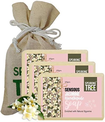 Sensuous Jasmine Handmade Soap (Pack of 3)
