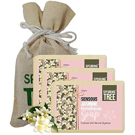 Speaking Tree Jasmine Trio Soap Pack