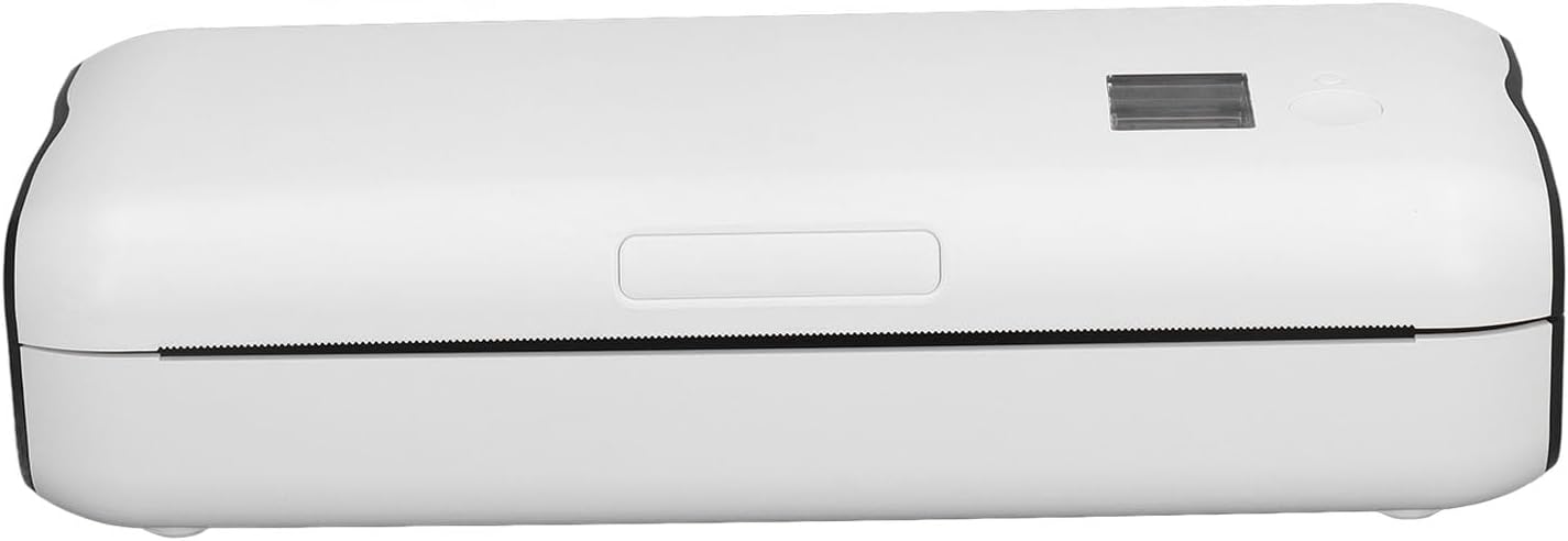 Portable A4 Thermal Printer for Travel, Inkless, Bluetooth Rechargeable, Compatible with Android and iOS Phone, Laptop