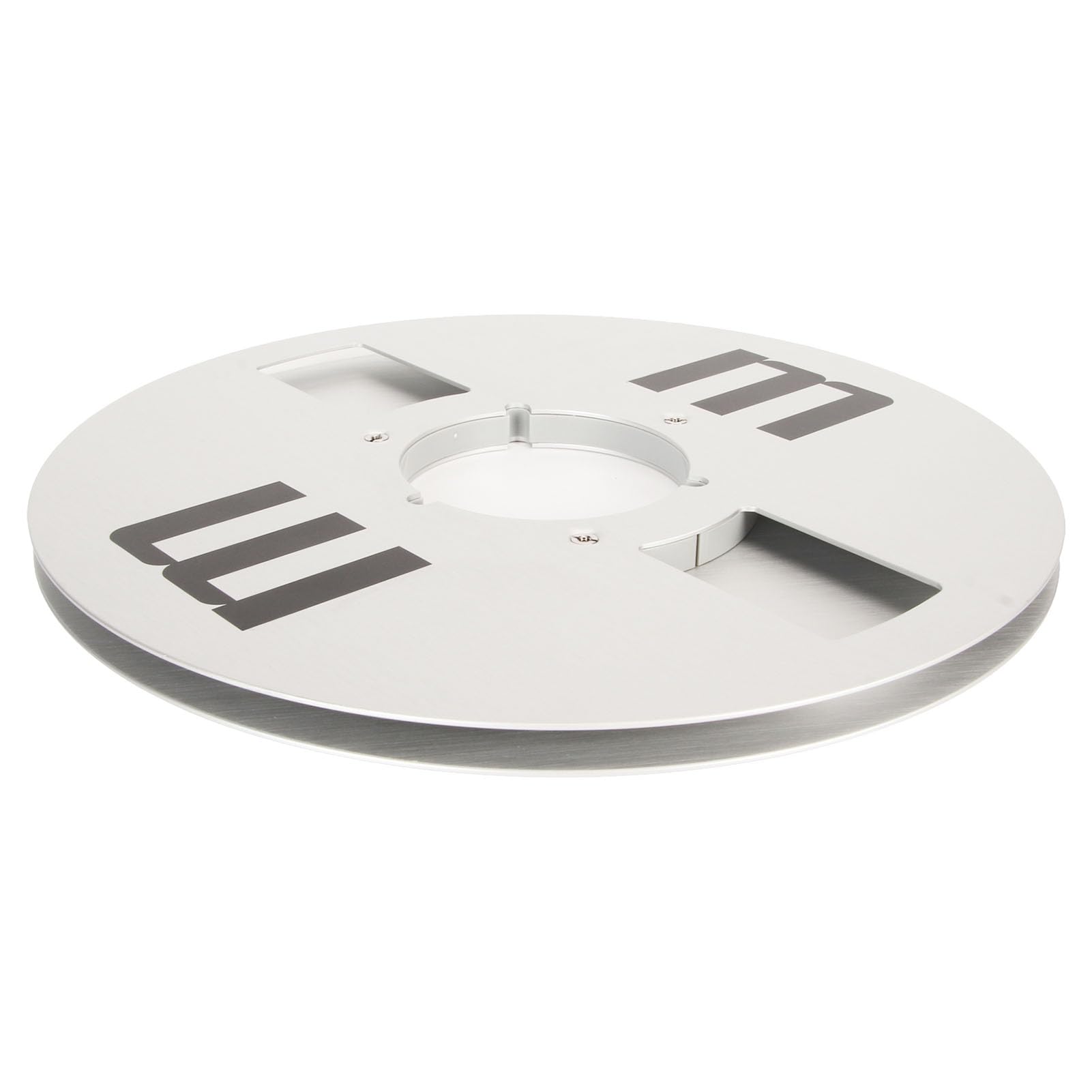 Aufwickelspule, 1/4 10 Zoll Leere Bandspule, Universelles Offenes Bandspulen-Tonband-Leerspulen-Öffnungsmaschinenteil aus Aluminiumlegierung für Reel-to-Reel-Kassettenspieler