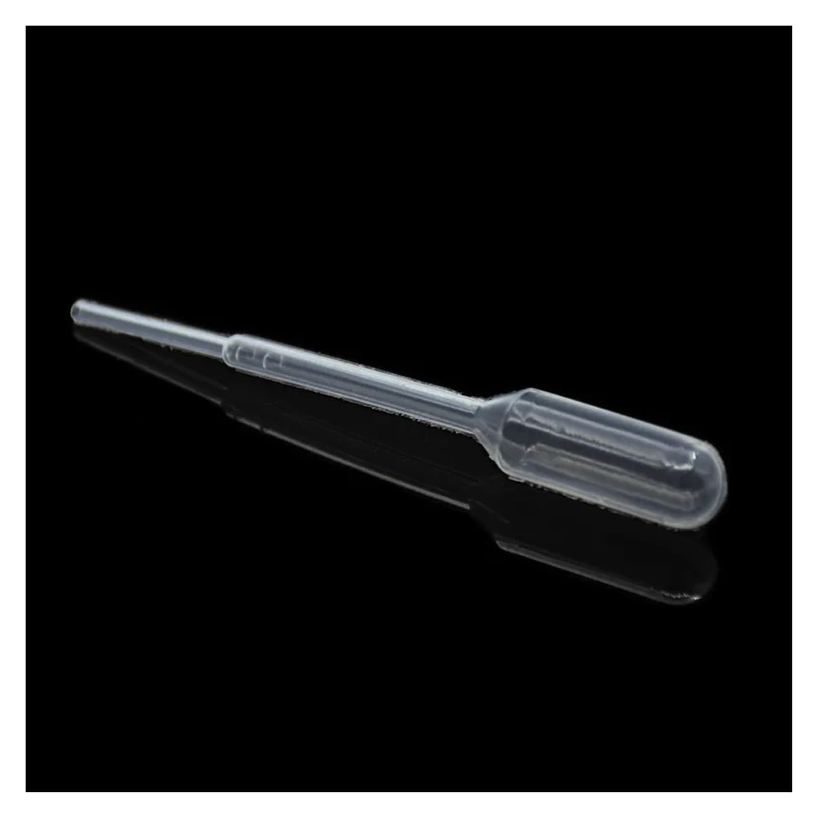 Pipetta Pasteur con scala da 0,2 ml, cannuccia di plastica graduata, contagocce monouso, lunghezza cannuccia aerografo 65 mm, 500 pezzi