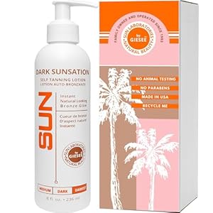 Sun Laboratories loción autobronceante de sol oscuro 8 fl oz