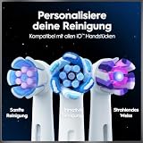 Oral-B iO10 White Electric Toothbrush, 3 Brushes, 1 Travel Case Charger, 1 White Pouch, 1 Brush Holder - 22