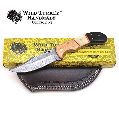 Wild Turkey Handmade Damascus Collection 9