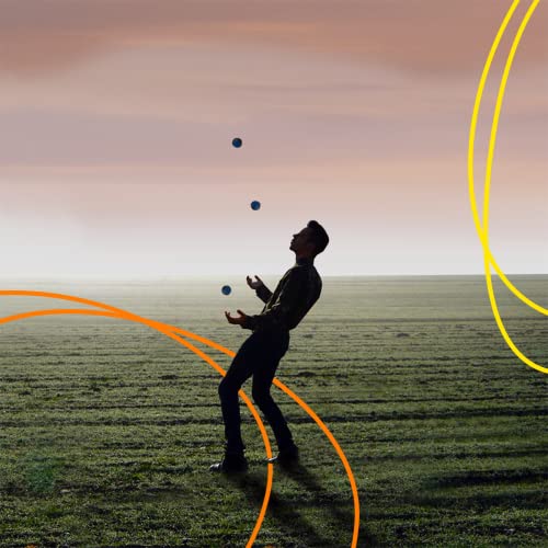 Flames 'N Games - Set di 3 palline da giocoleria