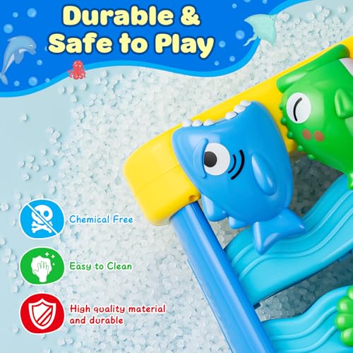 V-Opitos Musical Toys for 1, 2 Years Old Boys & Girls, Feeding Interactive Toddler Toys for Baby 12-18 Months, Montessori Education Toys, Perfect Christmas Birthday Gifts - image 6
