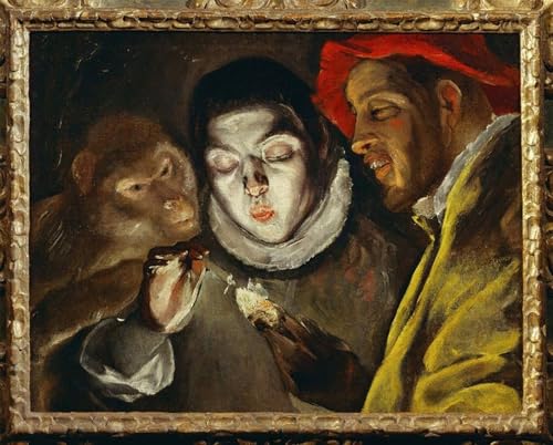 Cuadro El Greco de la candela para decorar un salón clásico