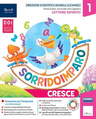 9788891550781 Sorridoimparo. Classe 1. Per la Scuola elementare. Con e-book. Con espansione online