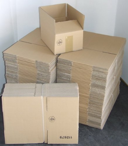 Preisvergleich Produktbild 300 Stück Karton 1-wellig, 250x180x120mm