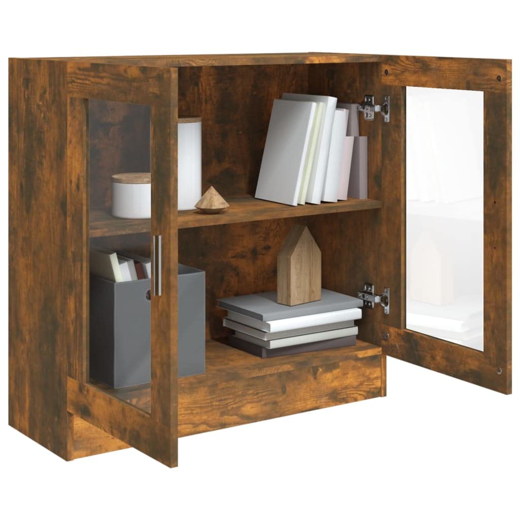 Armadietto per vetrine, scaffalature per libri, adatto per camera da letto, ufficio, corridoio, studio, incenso, 82,5 x 30,5 x 80 cm, materiale in legno