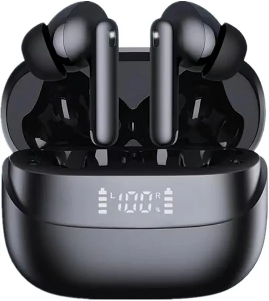 BYDTOOPCBD Wireless Earbuds A8 PRO Bluetooth Earbud & in-Ear Headphones Deep Bass Clear Call, IPX7 Waterproof Ear Buds Wireless Earphones, 36Hrs Playtime Compatible with Phone Android