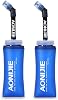 2 Pack Collapsible Soft Flask Water Bottle BPA Free Hydration Bladder For Runninng Jogging 350ml