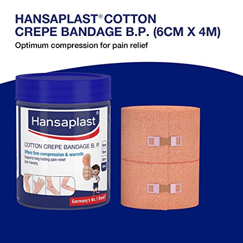 Hansaplast Cotton Crepe Bandage B.P 6cm x 4m miniatura 2