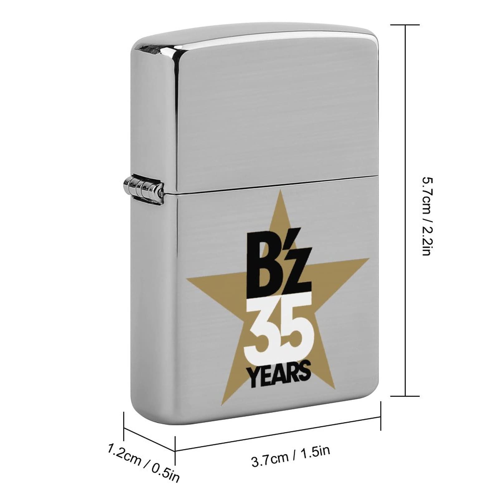 Amazon.co.jp: ジッポライターカバー B'z ロックバンド Zippo兼用