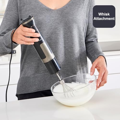 BLACK+DECKER Frullatore a Immersione, Nero, 1500 W - 10