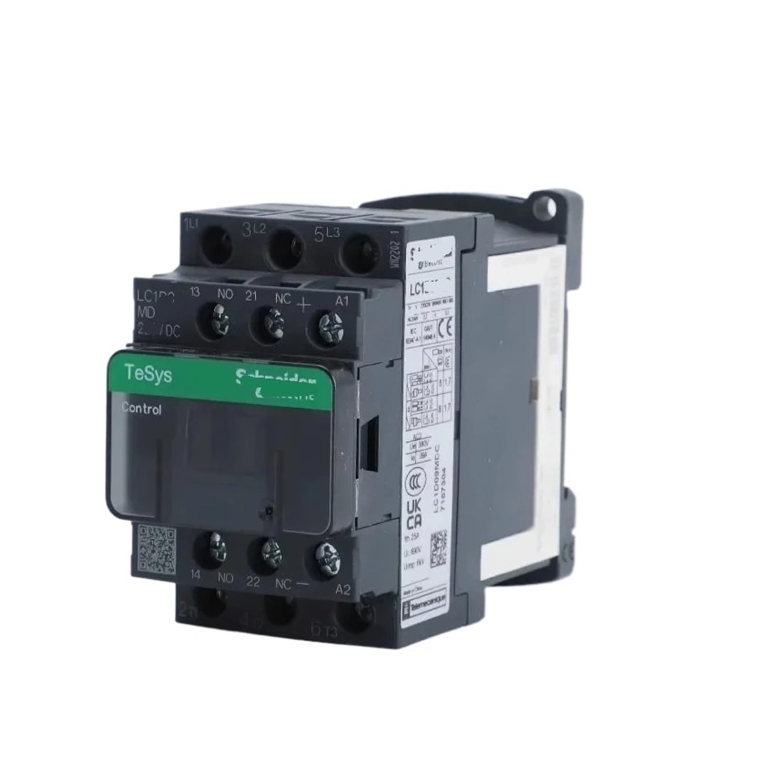 Contacteur LC1D25 48V : solutionnez les pannes de commande moteur basse puissance