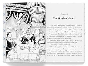 Illustrated Classics - Twenty Thousand Leagues Under The Sea: Abridged Novels With Review Questions