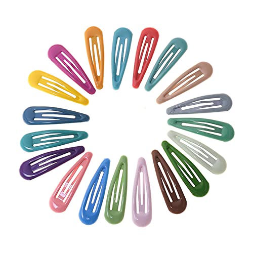 48 Fermagli per Capelli Multicolore e 8 Elastici