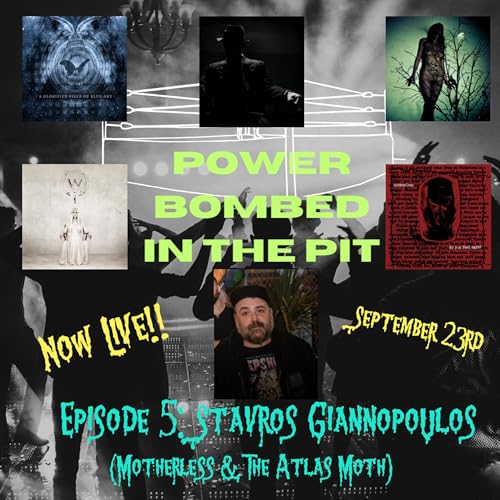 Page de couverture de PBP Episode 5: Stavros Giannopoulos (Motherless & The Atlas Moth)
