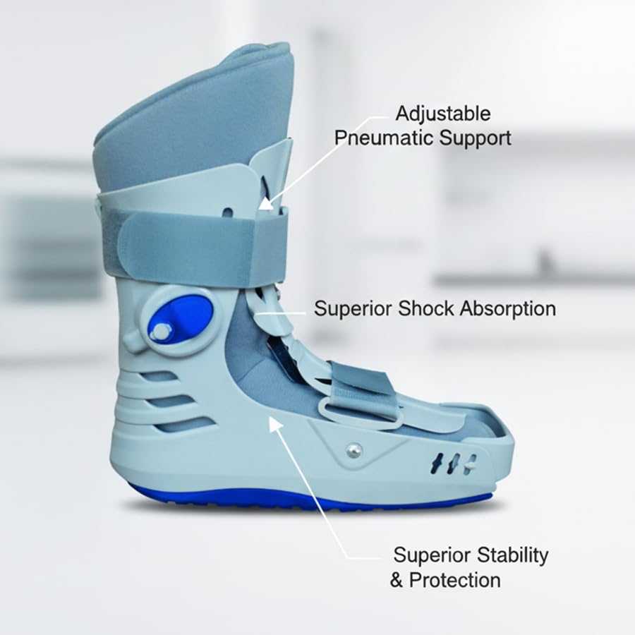 Image of Dyna EasyCast Pneumatic Walker (M, Height: 11 inch)