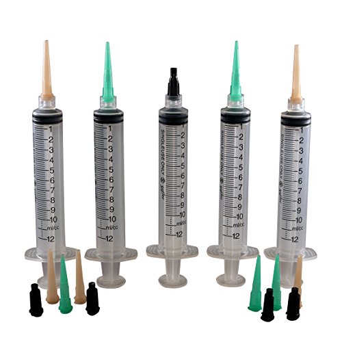 Jensen Global Woodworking Kit with 10 CC Manual Syringe & Blunt Dispensing Tips. (Non sterile/Non Medical)