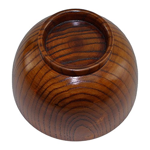 Set Of 6 Japanese Style Solid Wood Bowl Children Kids Baby Serving Tableware For Salad Rice Miso Soup Fruits Decorative Display Gifts ~We Pay Your Sales Tax #TOP6