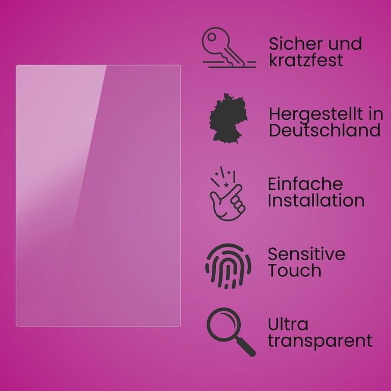 atFoliX Plastic Glass Protective Film compatible with Headrush Core Glass Protector, 9H Hybrid-Glass FX Screen Protector