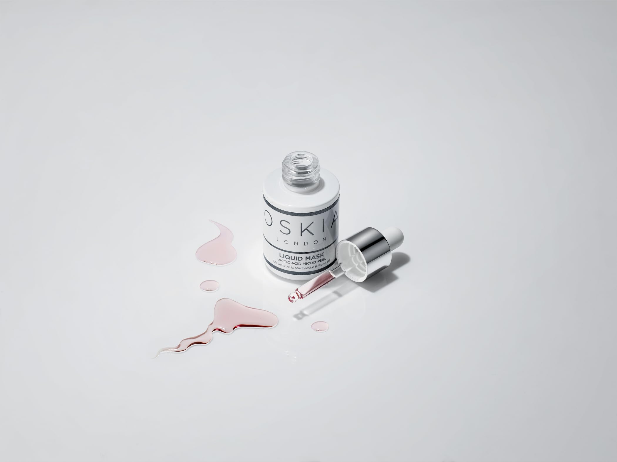 OSKIA Liquid Mask - Overnight Lactic Acid Mask with Probiotics & Niacinamide for Peeling & Radiance