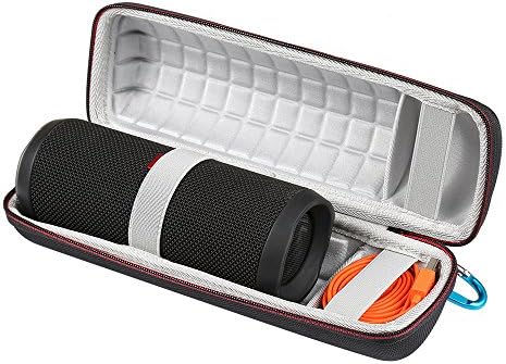 LuckyNV Wave Point Carrying Case for JBL Flip 4 Bluetooth Speaker (Case Only)