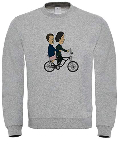 Benefitclothing Beavis an Butthead Oldschool Riding Bikes Sweatshirt