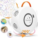 Shonoppy Bubble Machine for Kids Electric Bubble Maker,Durable Automatic Bubble Blower Machine Rotat