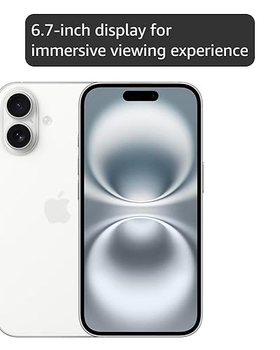 Amazon.com: Apple iPhone 16 Plus, US Version, 512GB, White