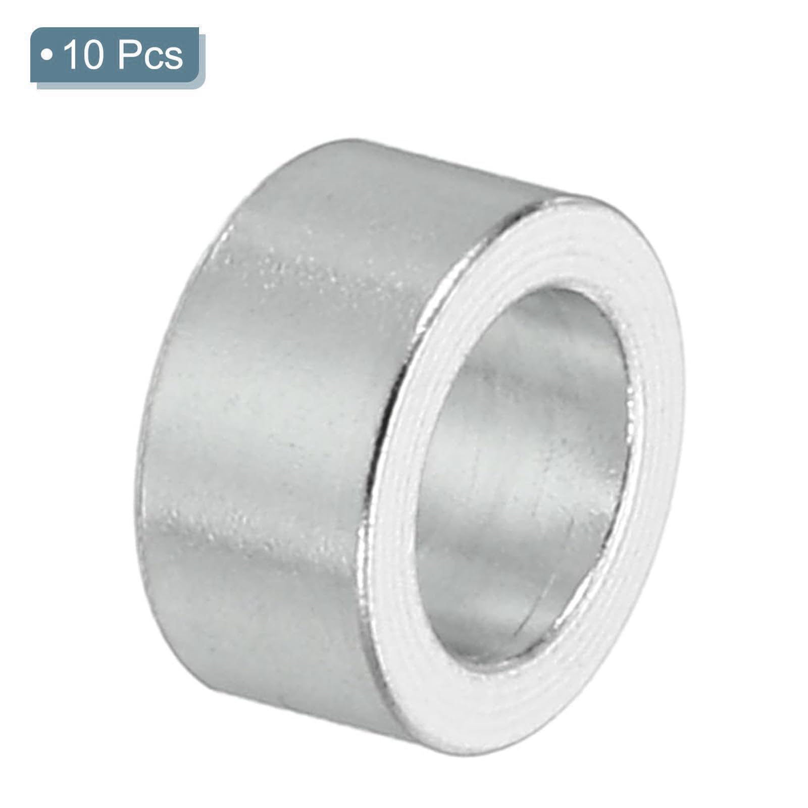 TOP-VIGOR 10Pcs M5 Aluminum Spacer, 5.2mm ID x 8mm OD x 4 mm Length Metal Spacer - Image 3